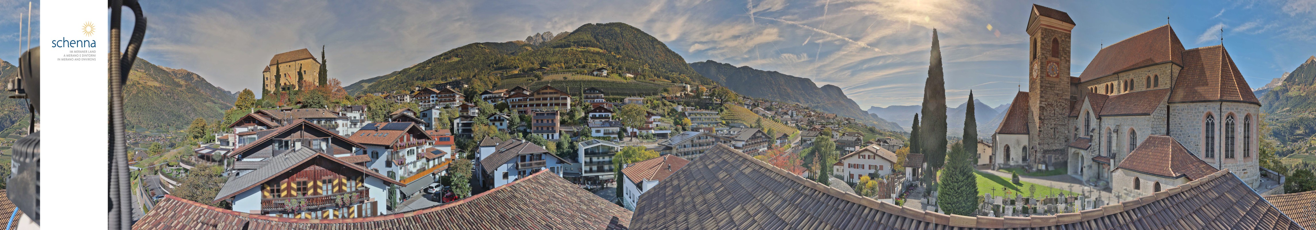 Archiv Foto Webcam Panoramablick Schenna