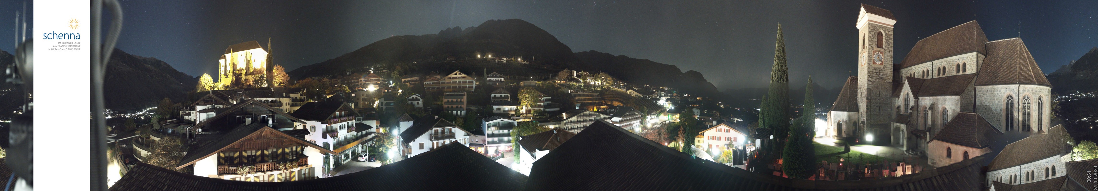 Archiv Foto Webcam Panoramablick Schenna