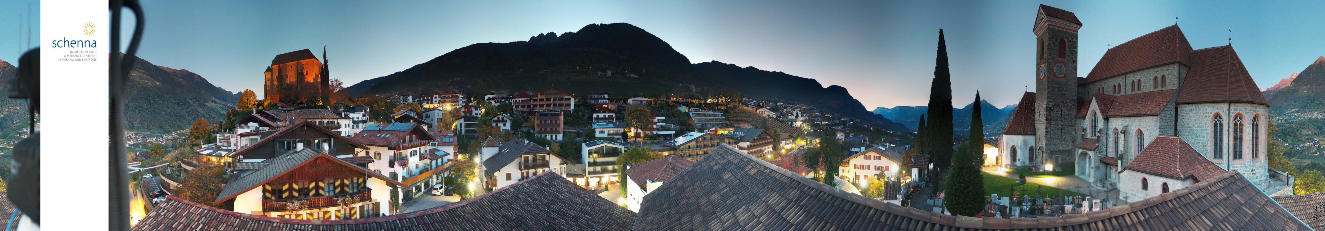 Archiv Foto Webcam Panoramablick Schenna