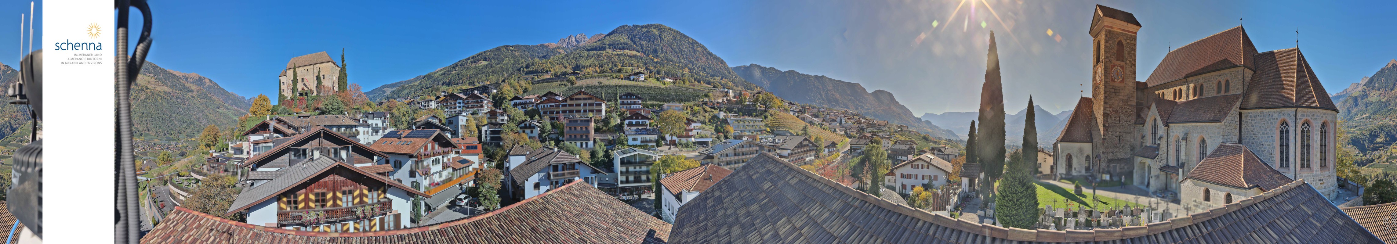 Archiv Foto Webcam Panoramablick Schenna
