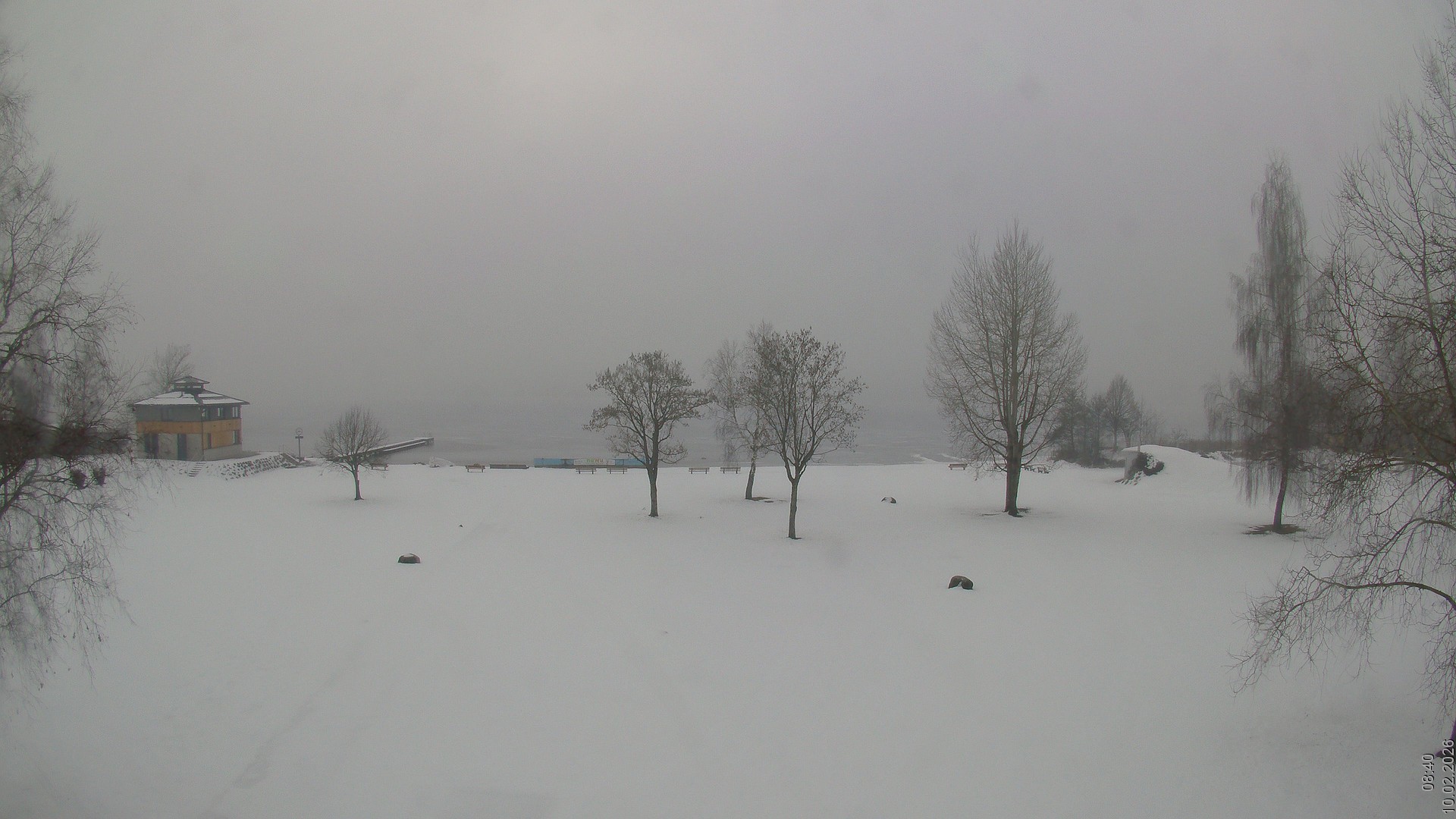Archiv Foto Webcam am Strandbad Hermagor am Pressegger See in Kärnten - Österreich.