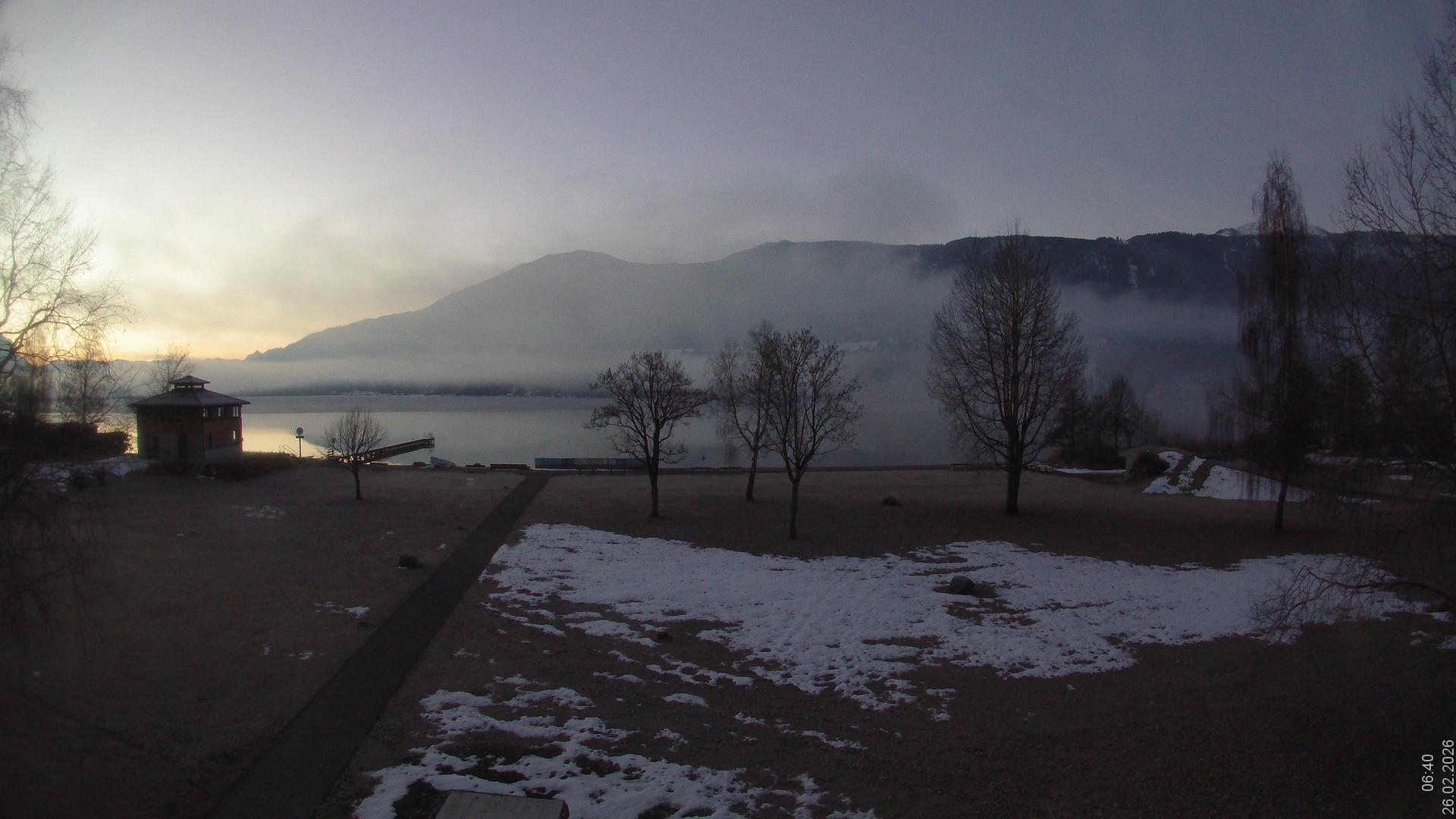 Archived image Webcam View of Lake Pressegger See