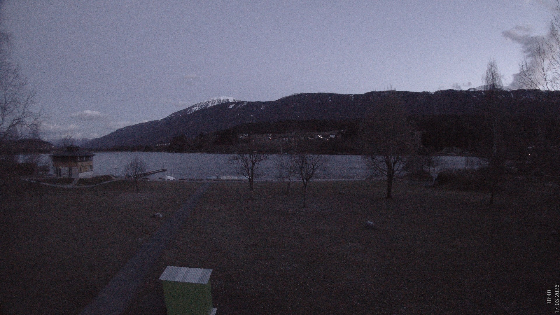 Archiv Foto Webcam am Strandbad Hermagor am Pressegger See in Kärnten - Österreich.