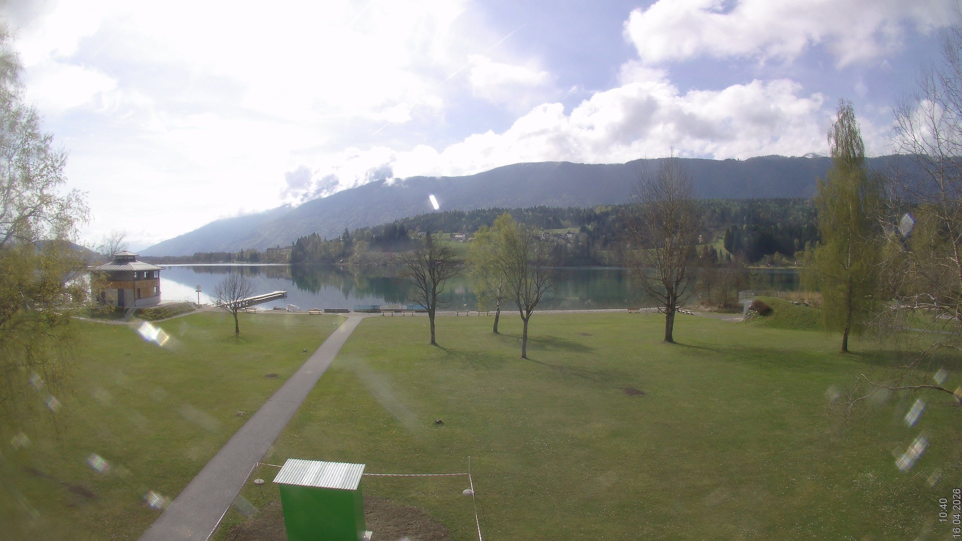 Archived image Webcam View of Lake Pressegger See