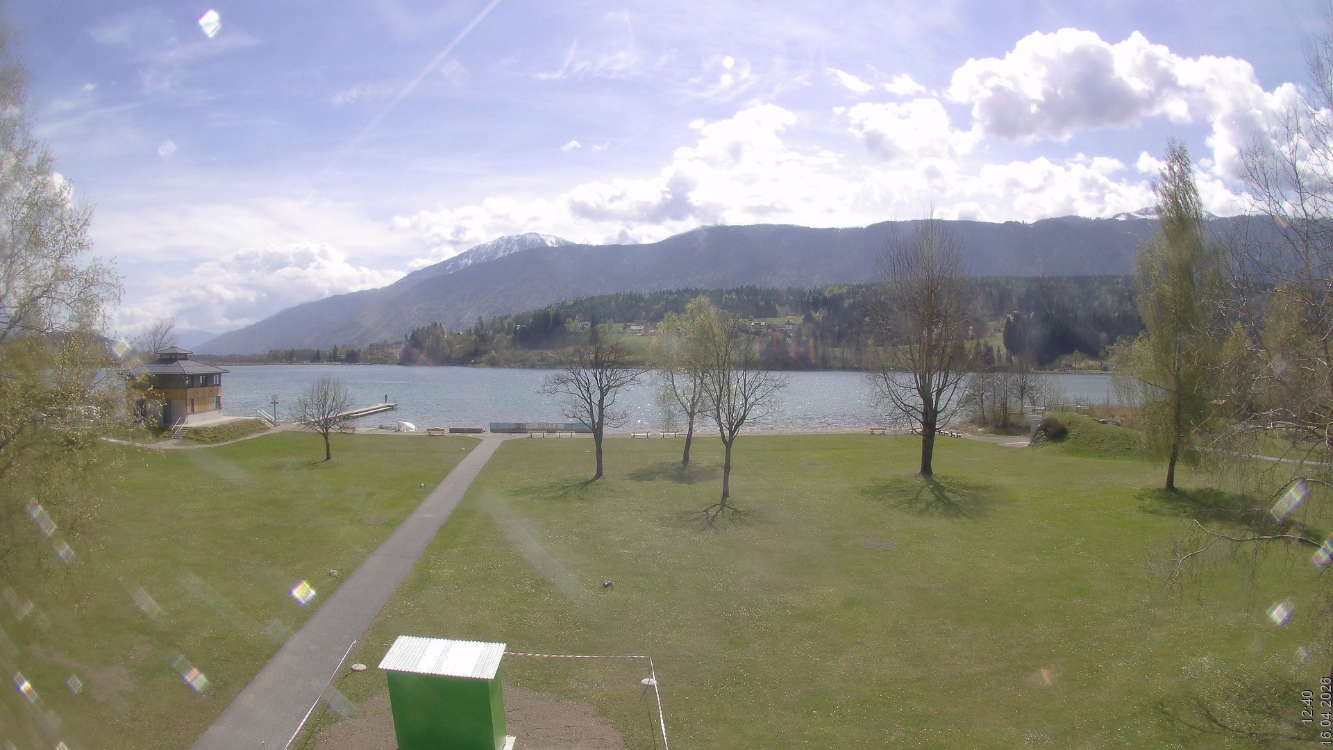 Archived image Webcam View of Lake Pressegger See