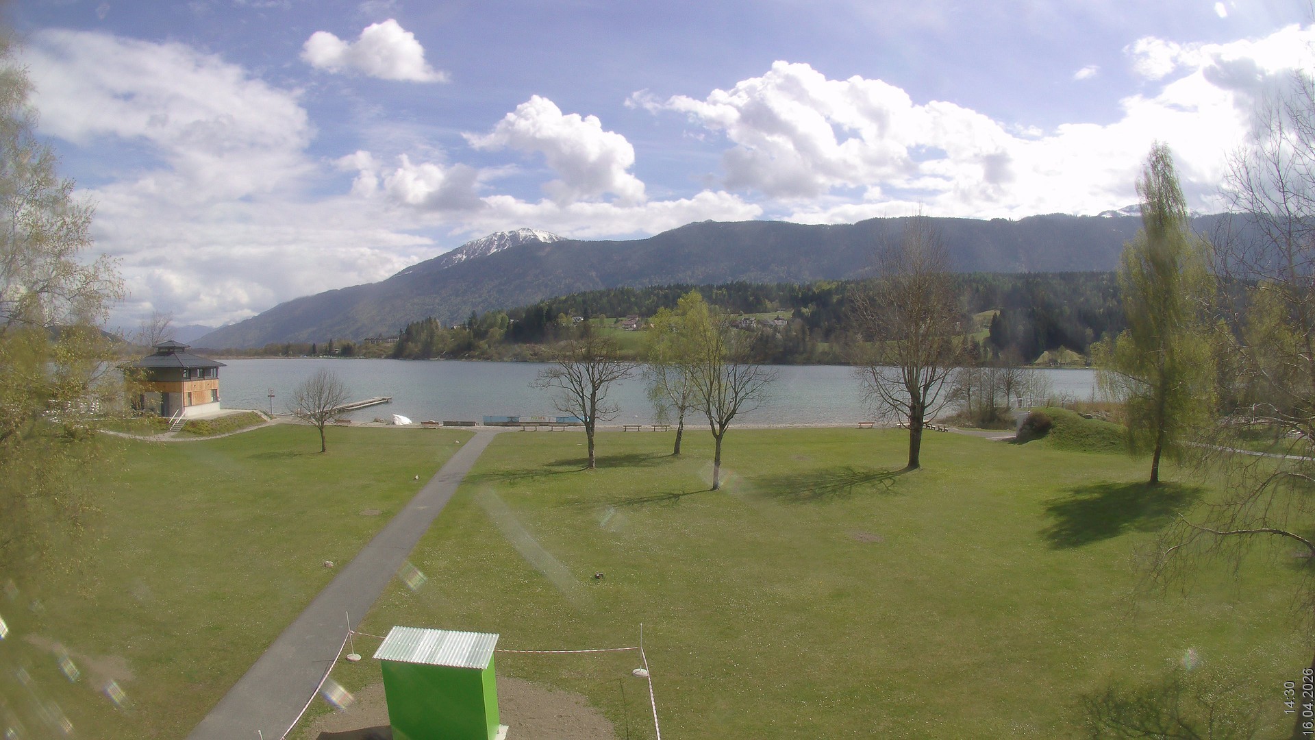 Archived image Webcam View of Lake Pressegger See