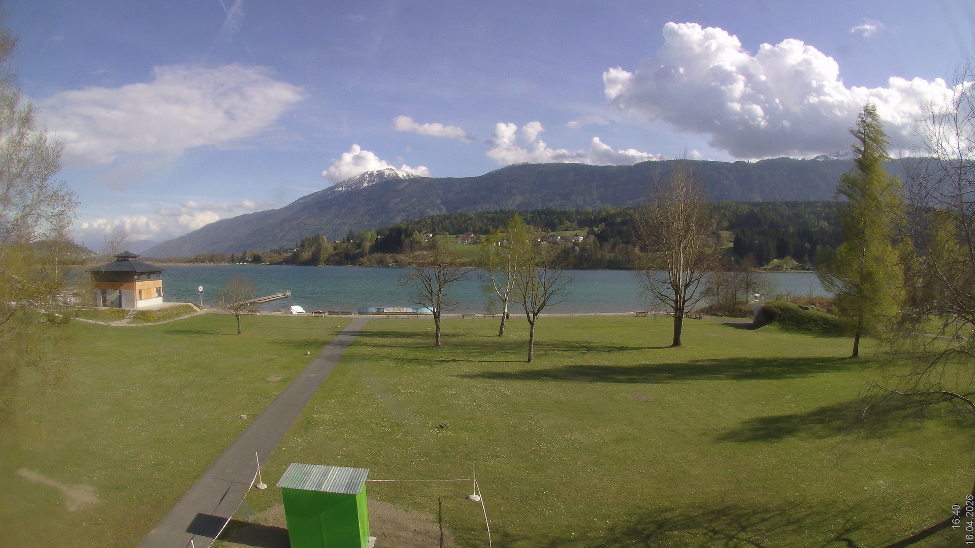 Archived image Webcam View of Lake Pressegger See