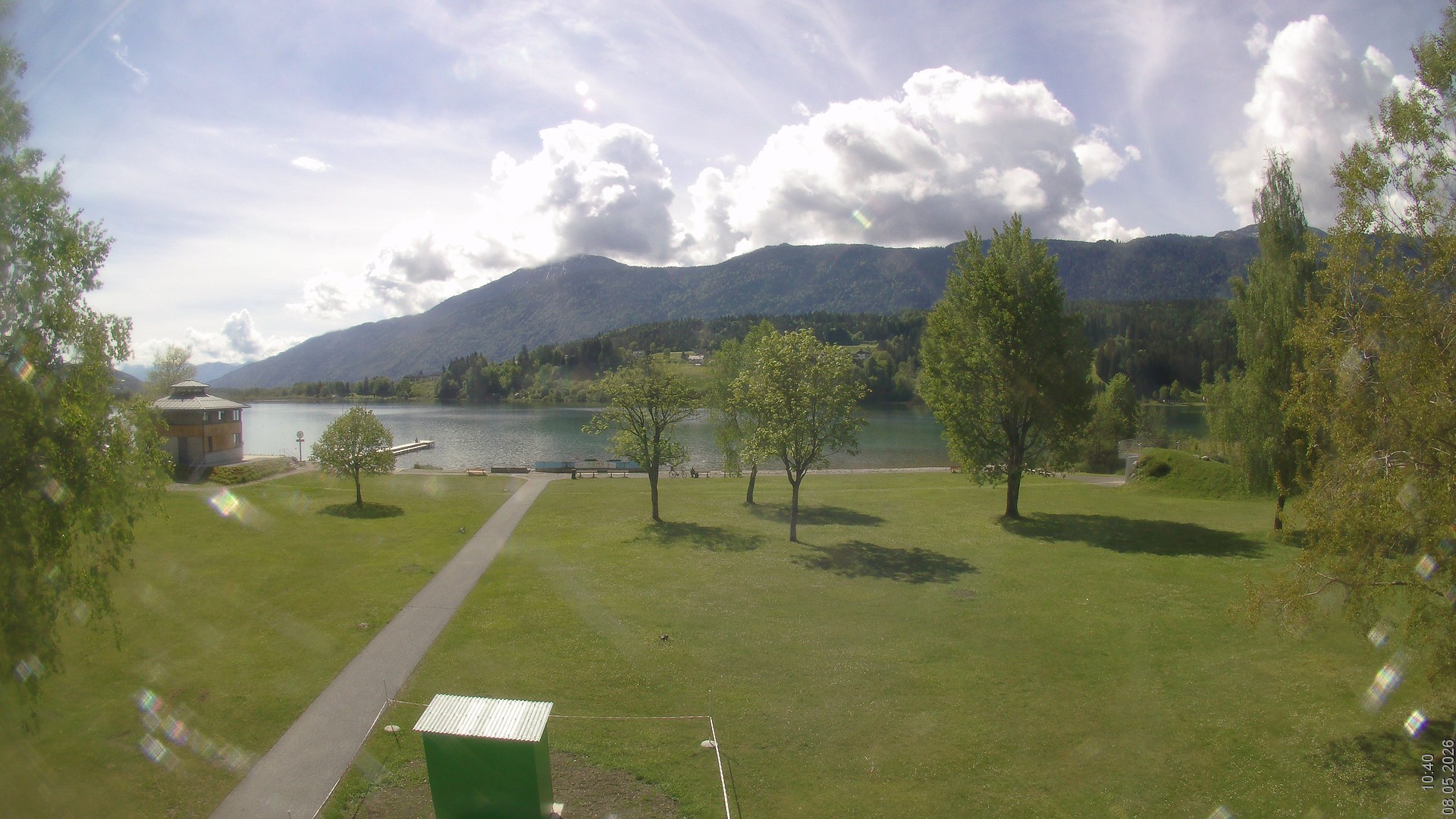 Archived image Webcam View of Lake Pressegger See