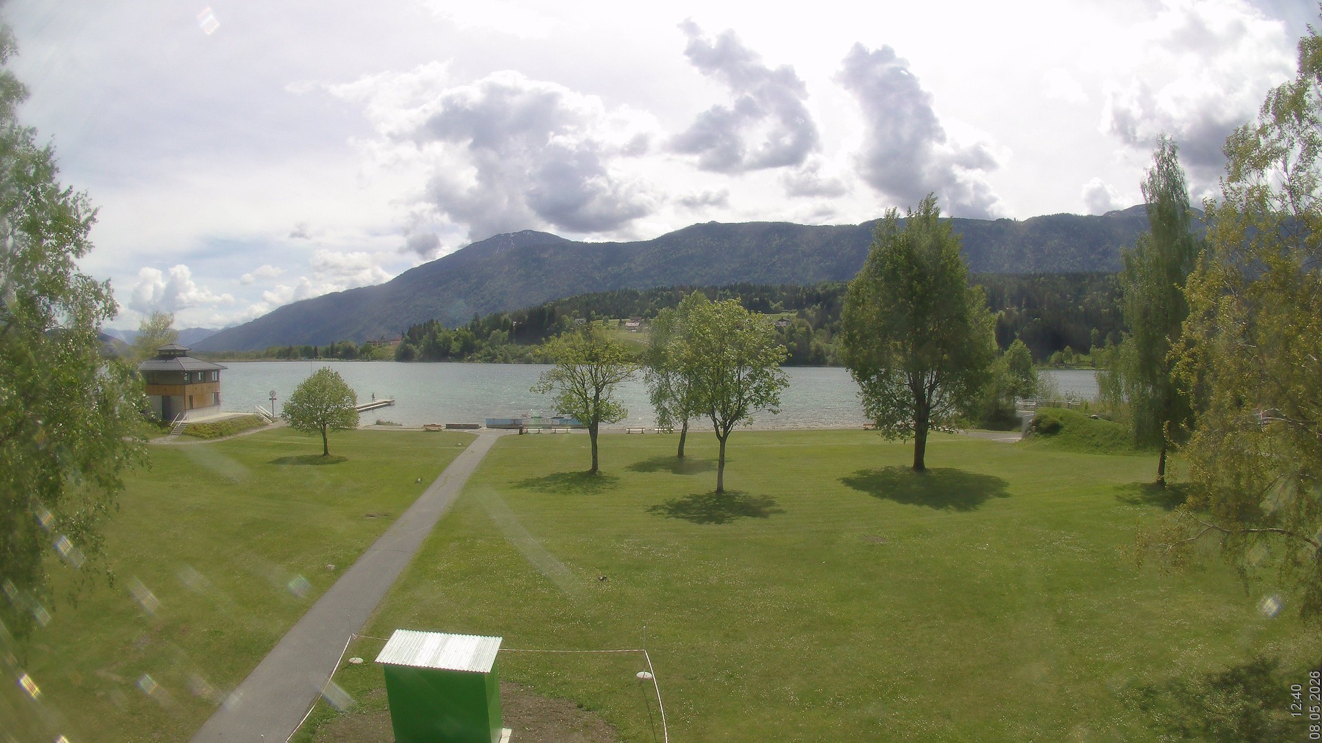 Archived image Webcam View of Lake Pressegger See