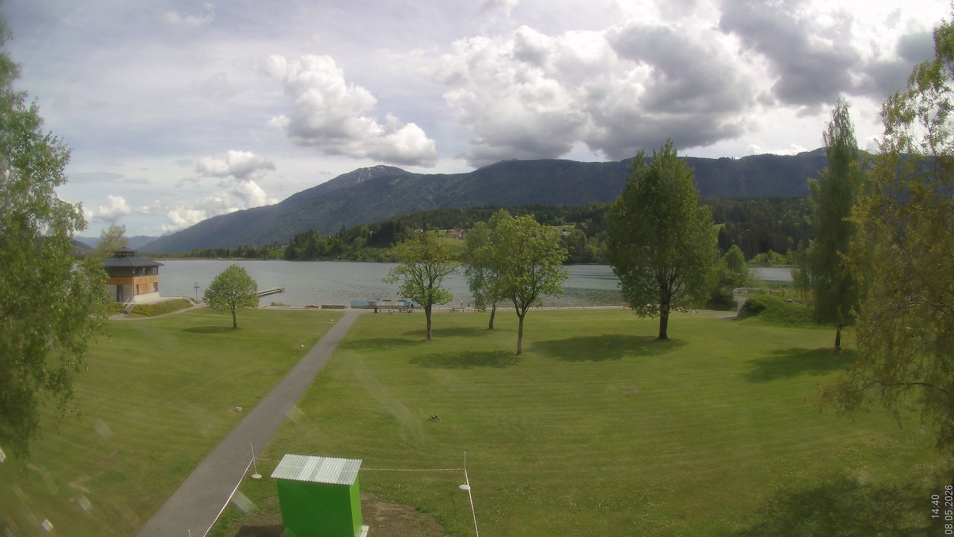 Archived image Webcam View of Lake Pressegger See