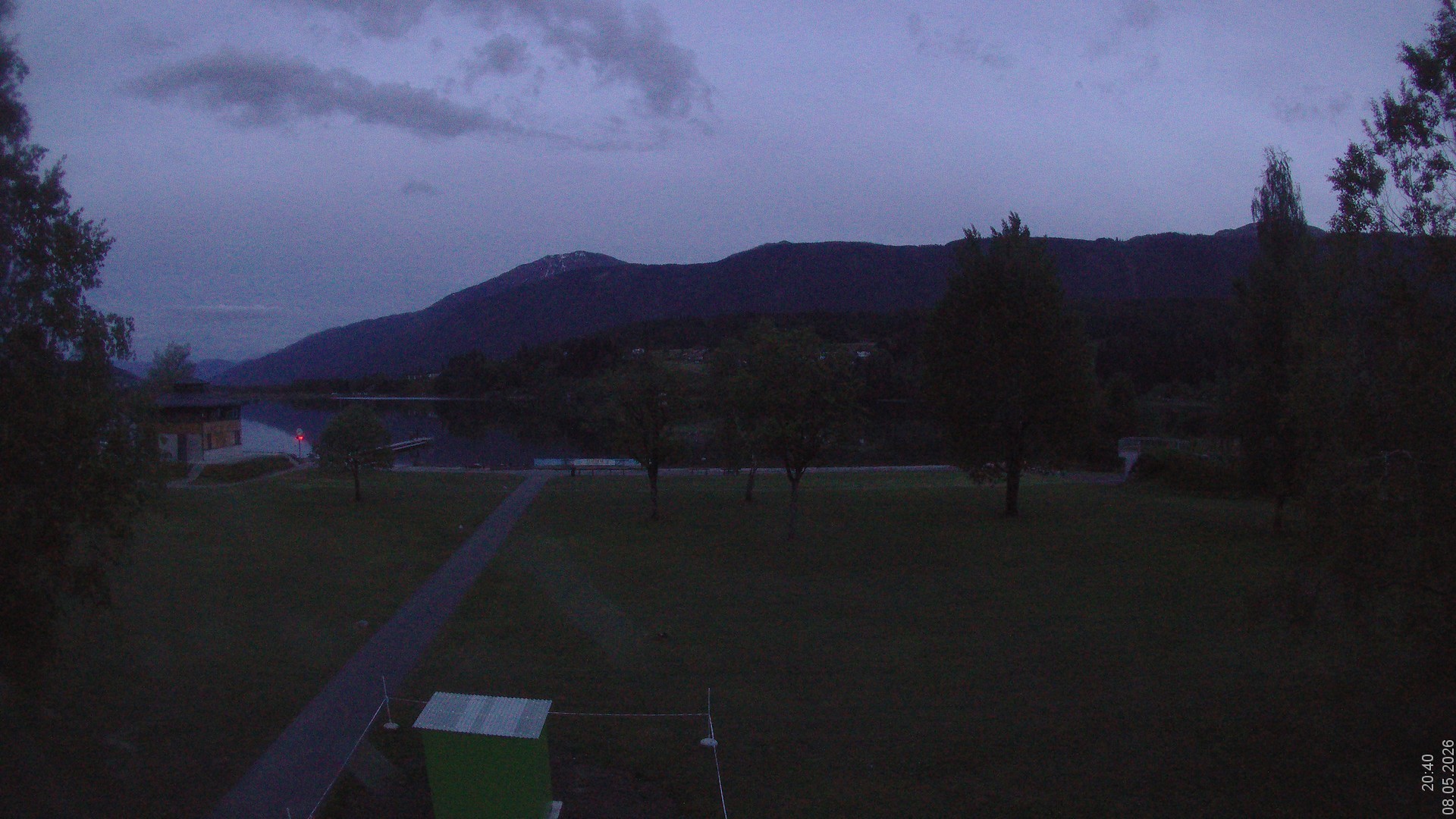 Archived image Webcam View of Lake Pressegger See