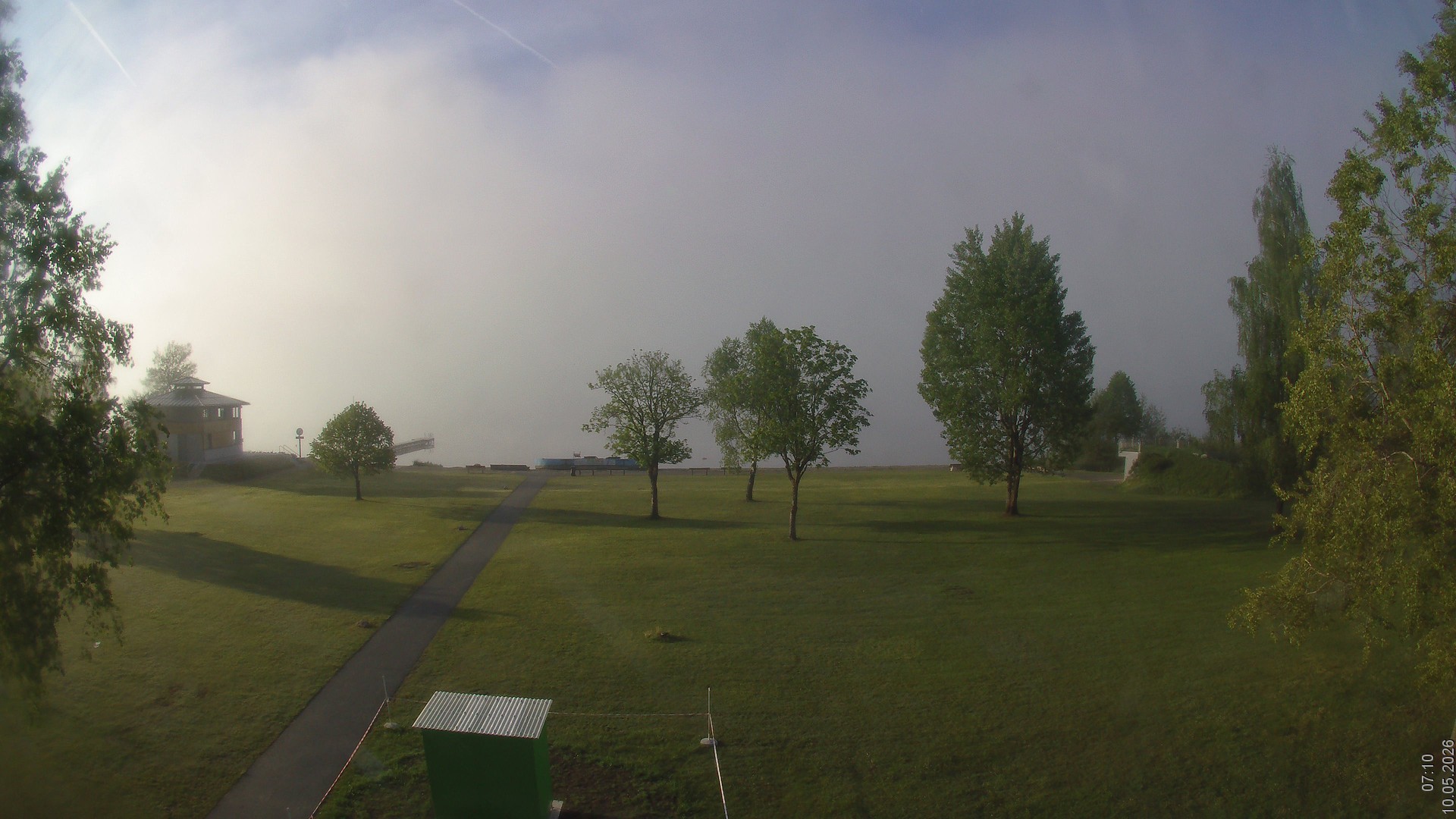 Archiv Foto Webcam am Strandbad Hermagor am Pressegger See in Kärnten - Österreich.