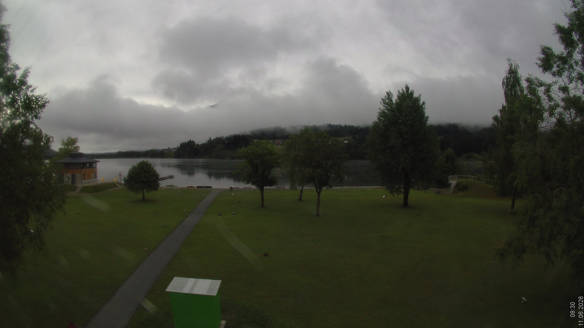 Archived image Webcam View of Lake Pressegger See