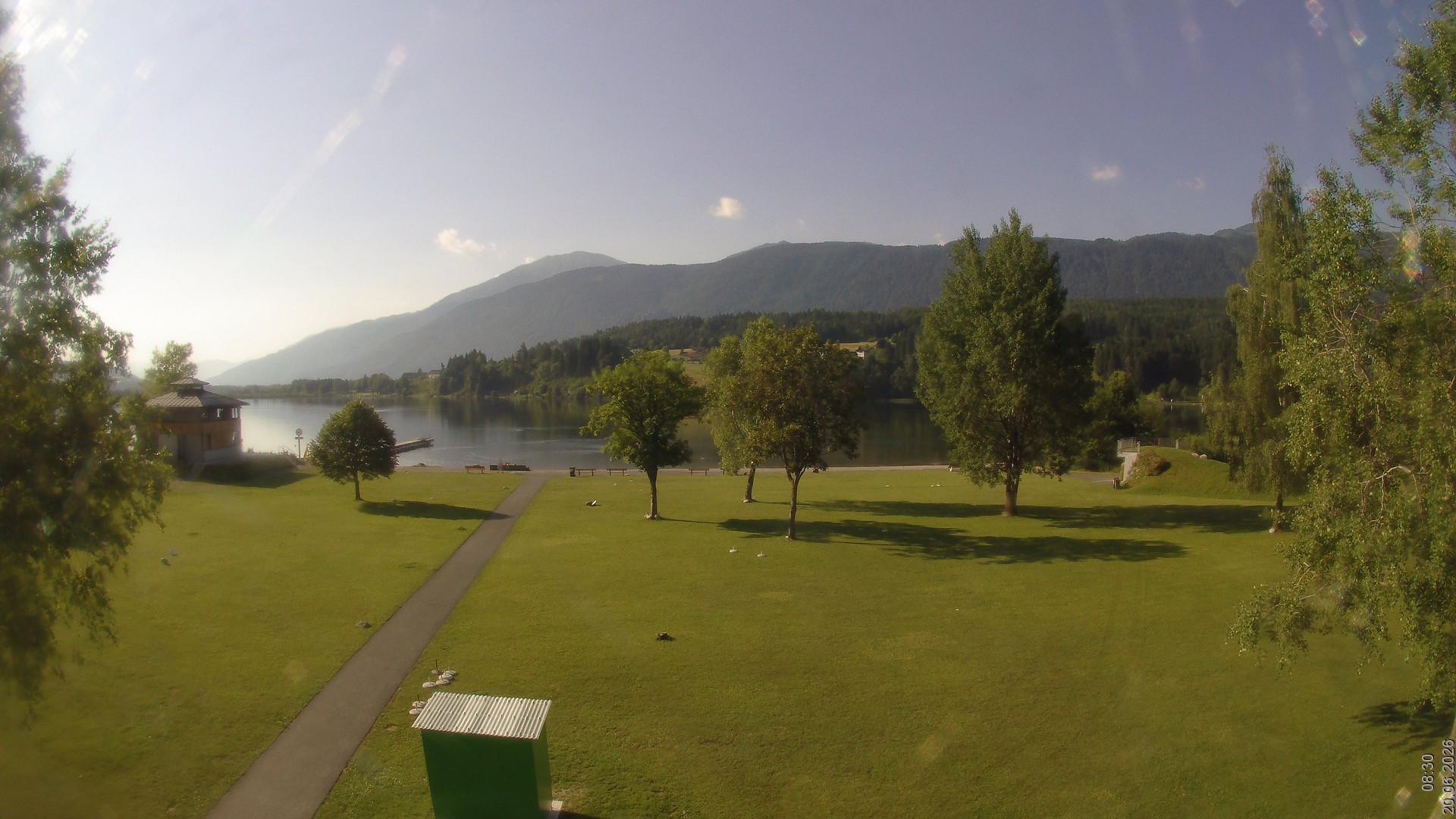 Archived image Webcam View of Lake Pressegger See