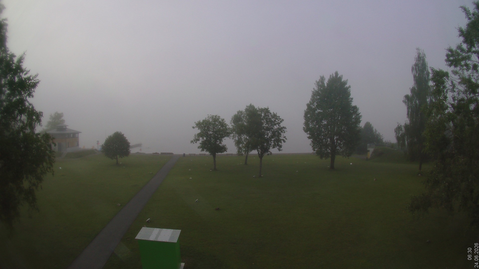 Archiv Foto Webcam am Strandbad Hermagor am Pressegger See in Kärnten - Österreich.