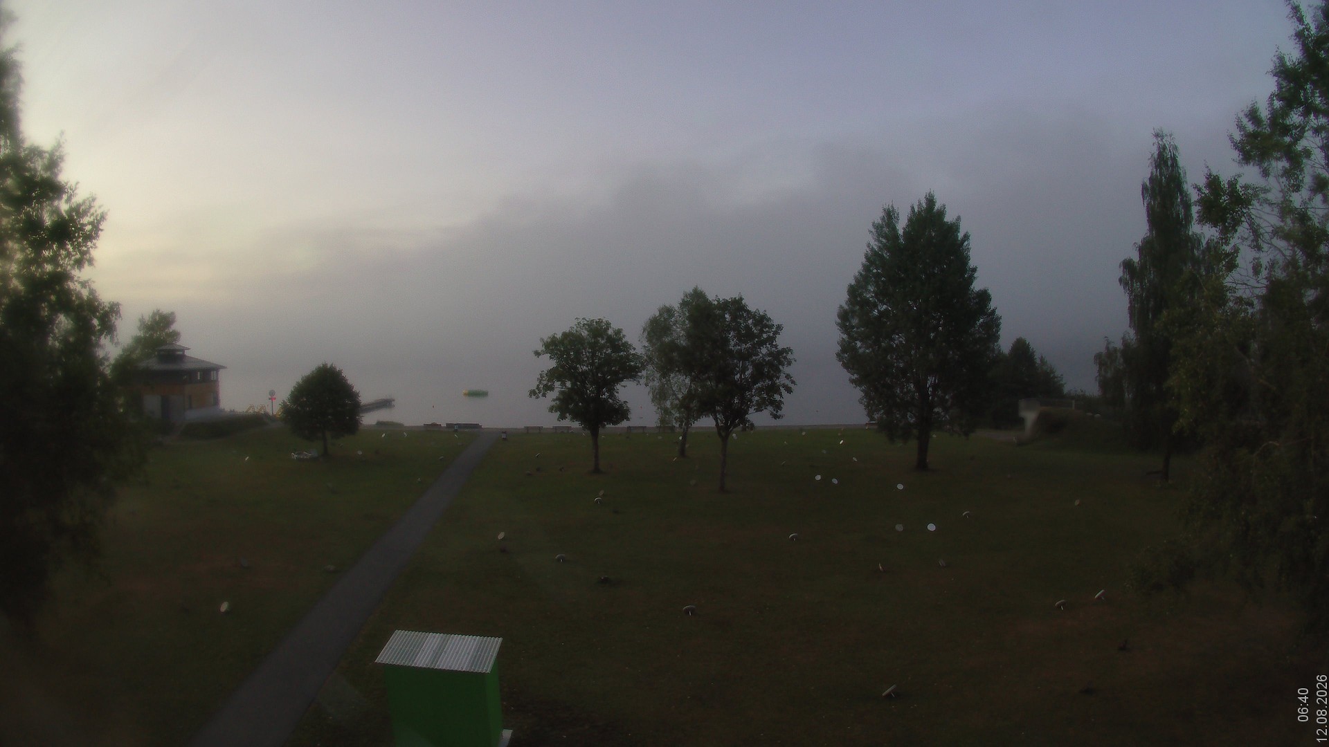 Archiv Foto Webcam am Strandbad Hermagor am Pressegger See in Kärnten - Österreich.