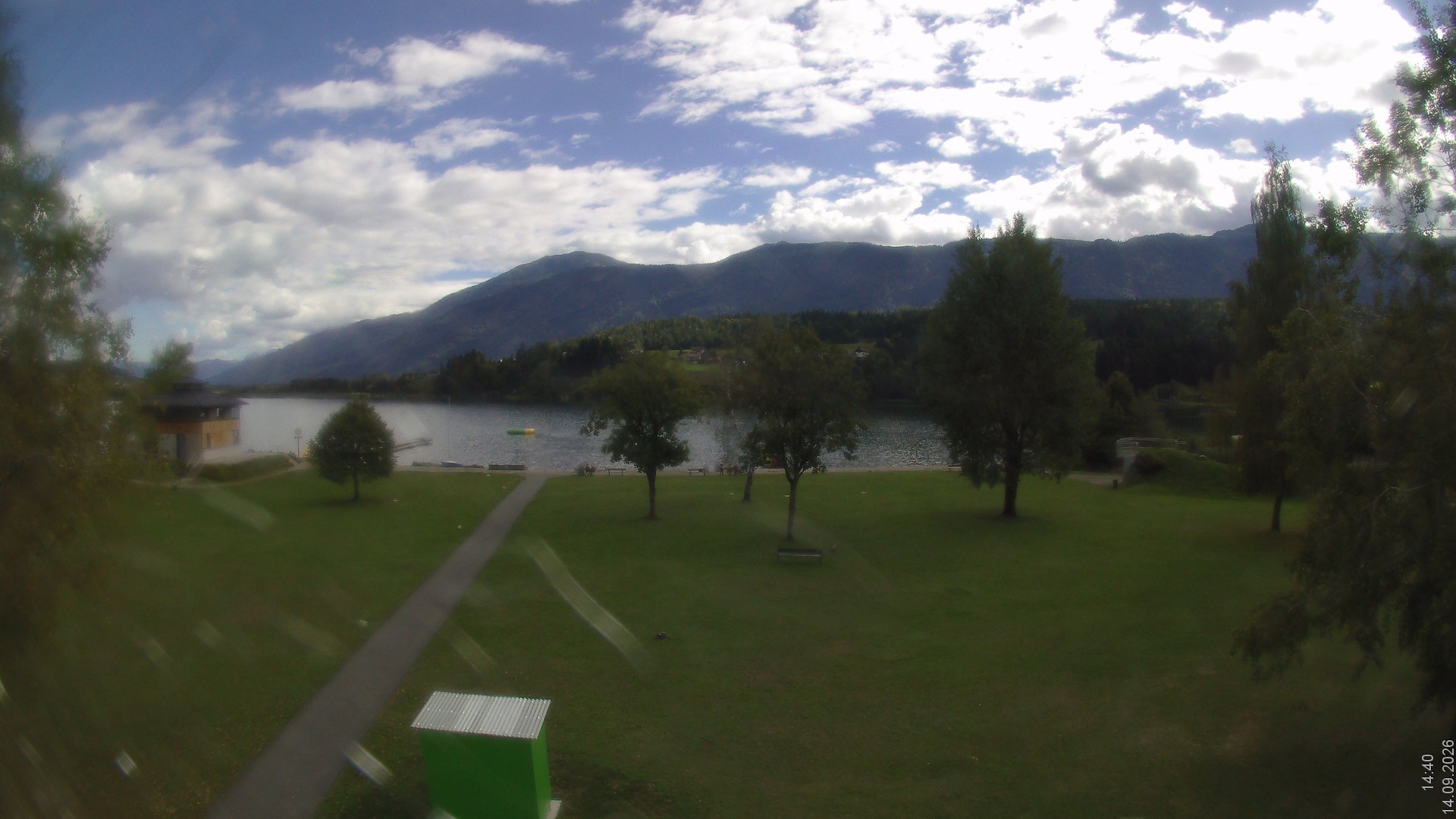 Archived image Webcam View of Lake Pressegger See