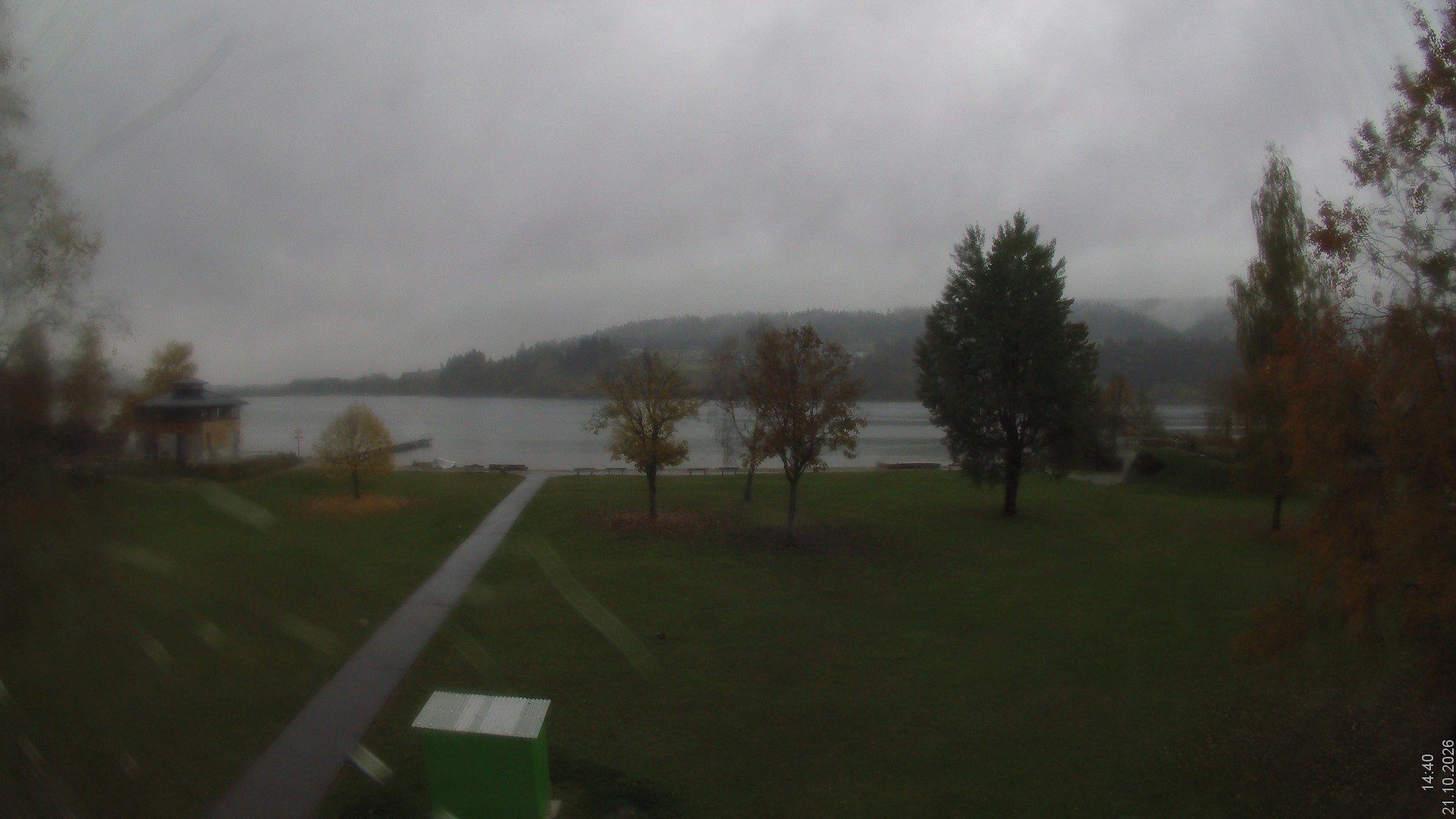 Archiv Foto Webcam am Strandbad Hermagor am Pressegger See in Kärnten - Österreich.