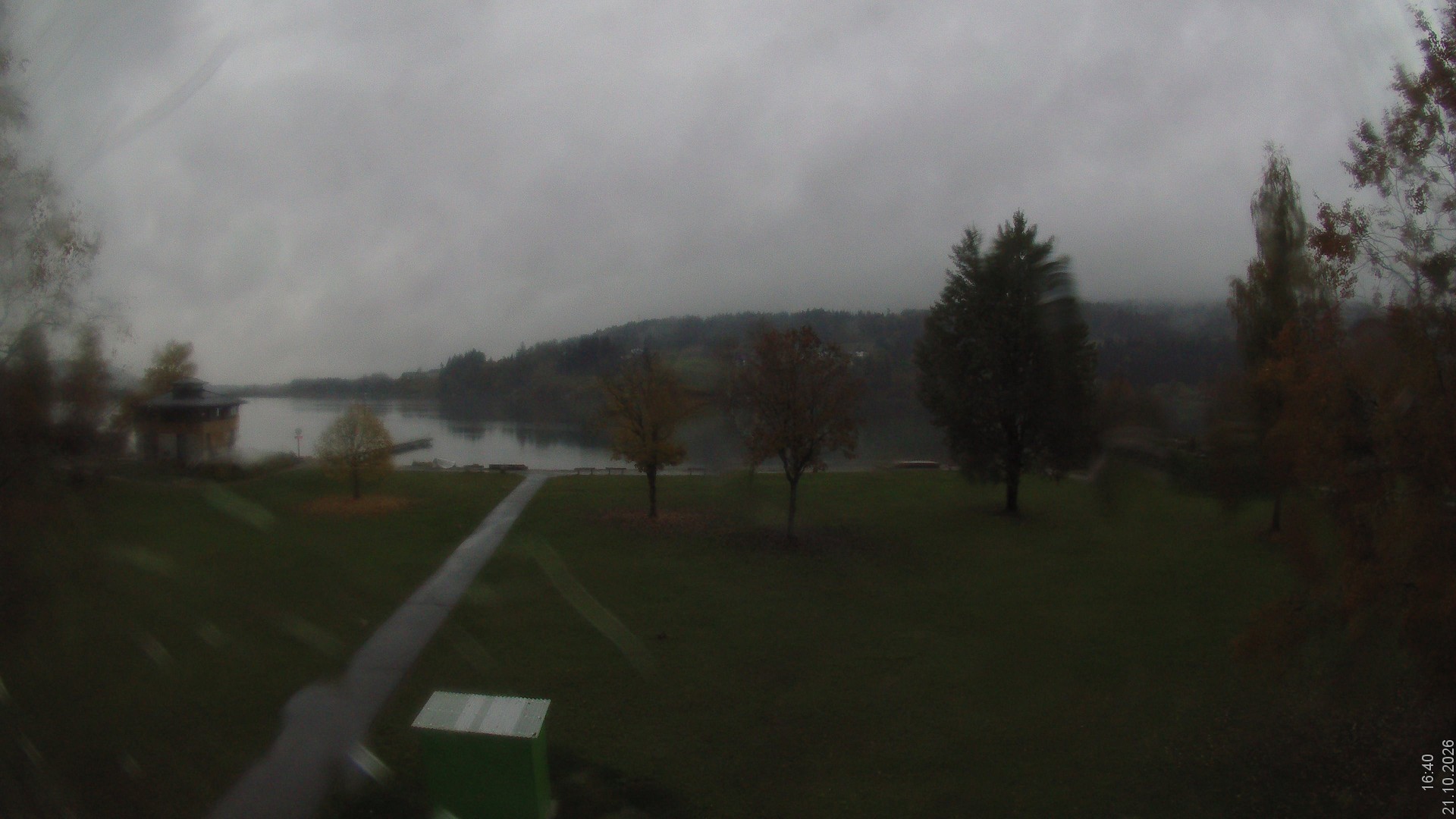 Archiv Foto Webcam am Strandbad Hermagor am Pressegger See in Kärnten - Österreich.