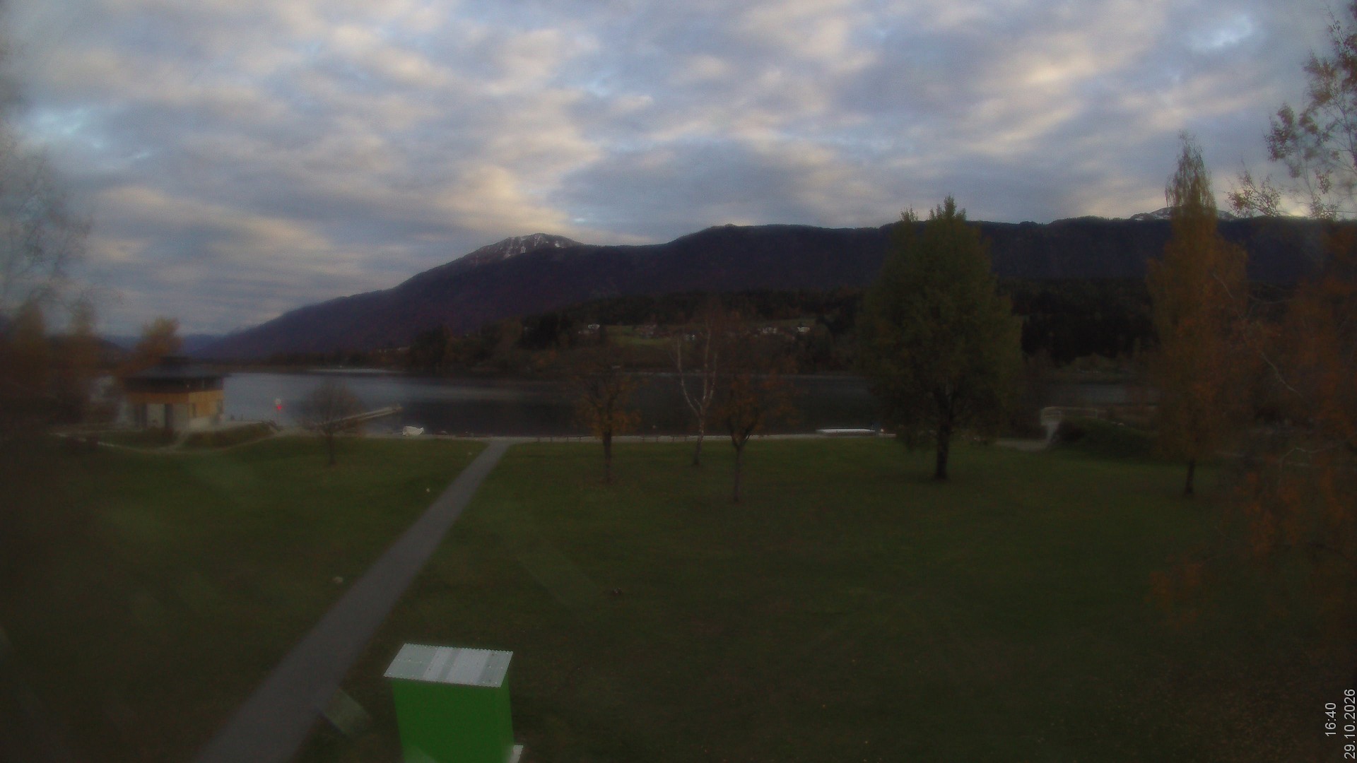 Archived image Webcam View of Lake Pressegger See