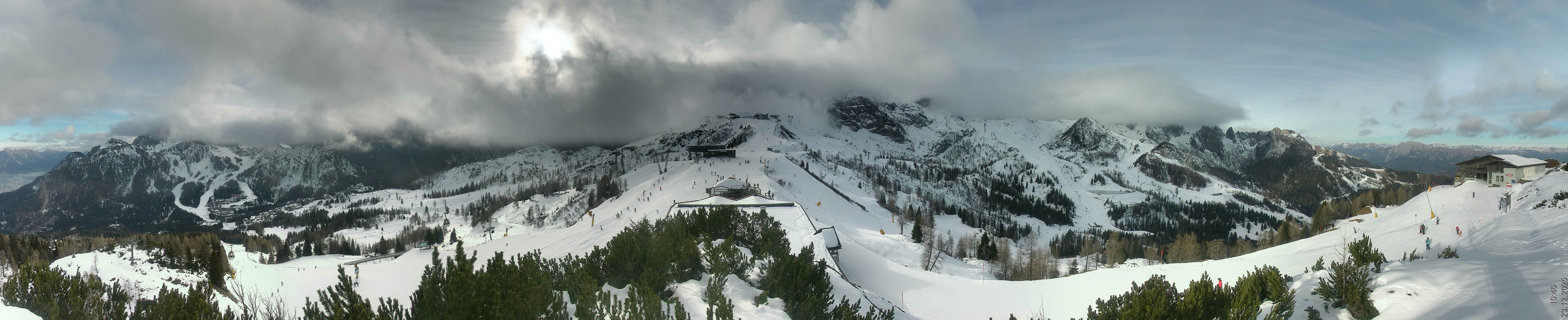 Archiv Foto Webcam Panoramablick Tressdorfer Höhe