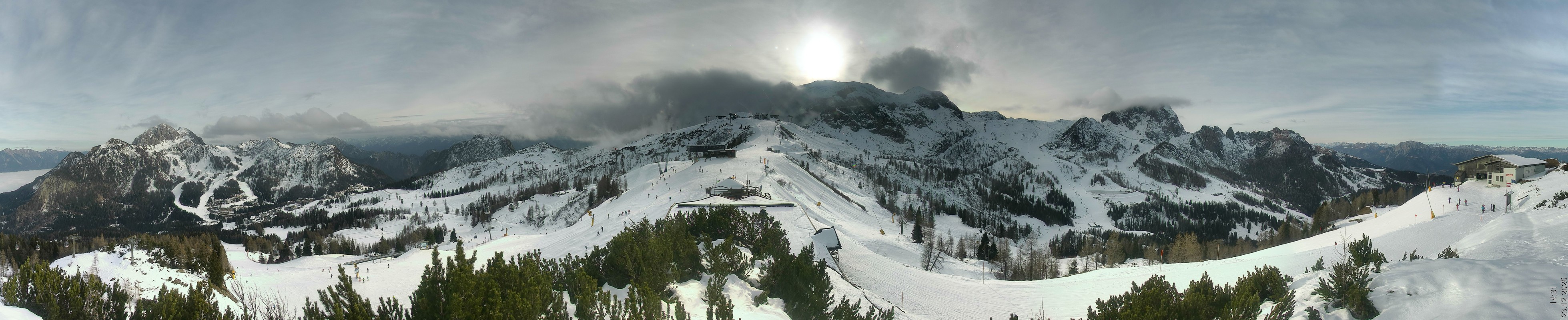 Archiv Foto Webcam Panoramablick Tressdorfer Höhe