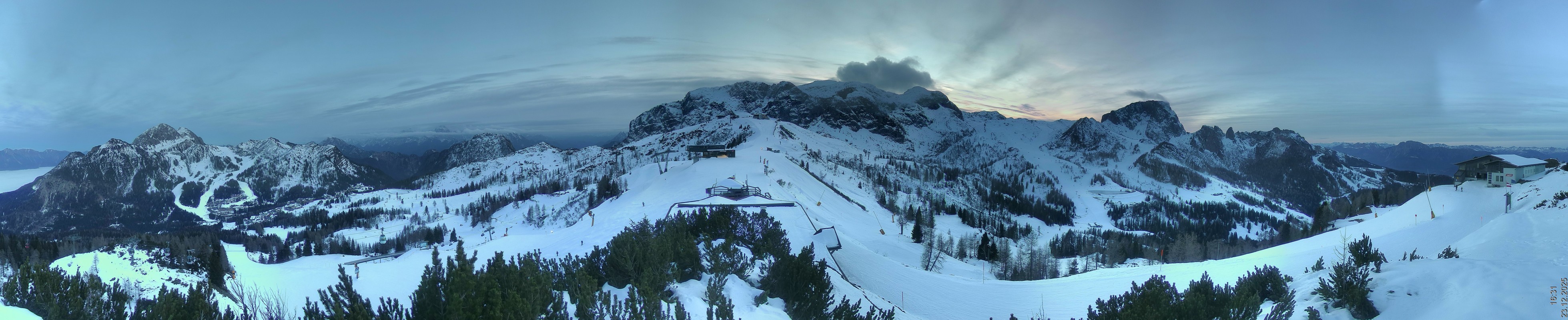 Archiv Foto Webcam Panoramablick Tressdorfer Höhe