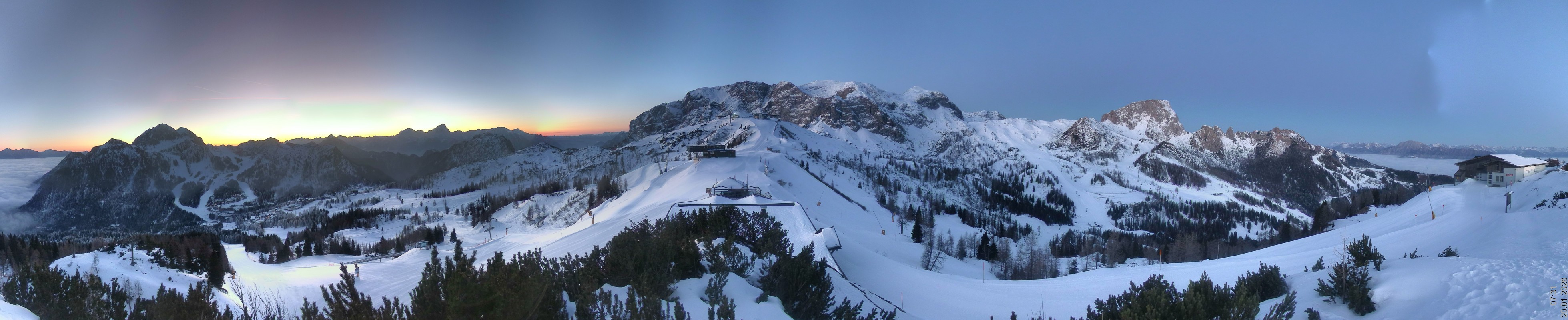 Archived image Webcam Tressdorfer Höhe - Panoramic View