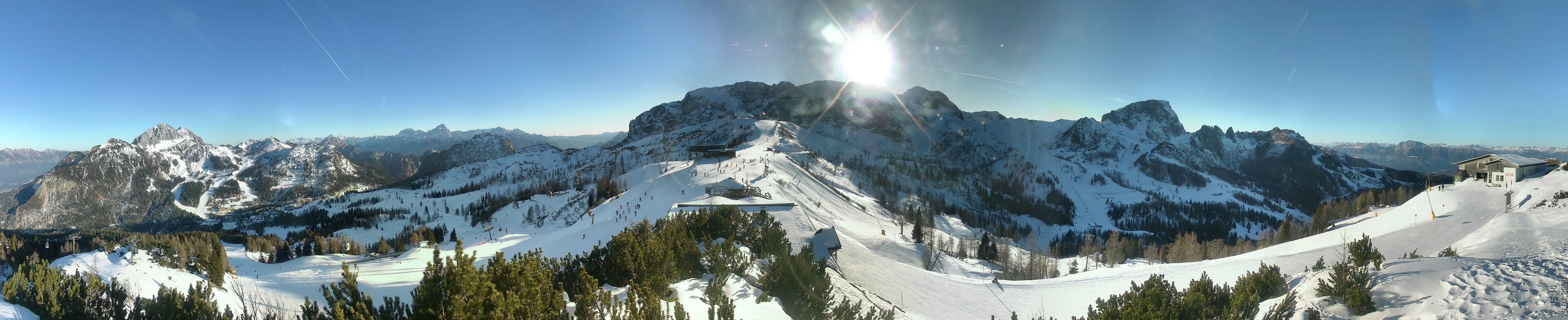 Archiv Foto Webcam Panoramablick Tressdorfer Höhe