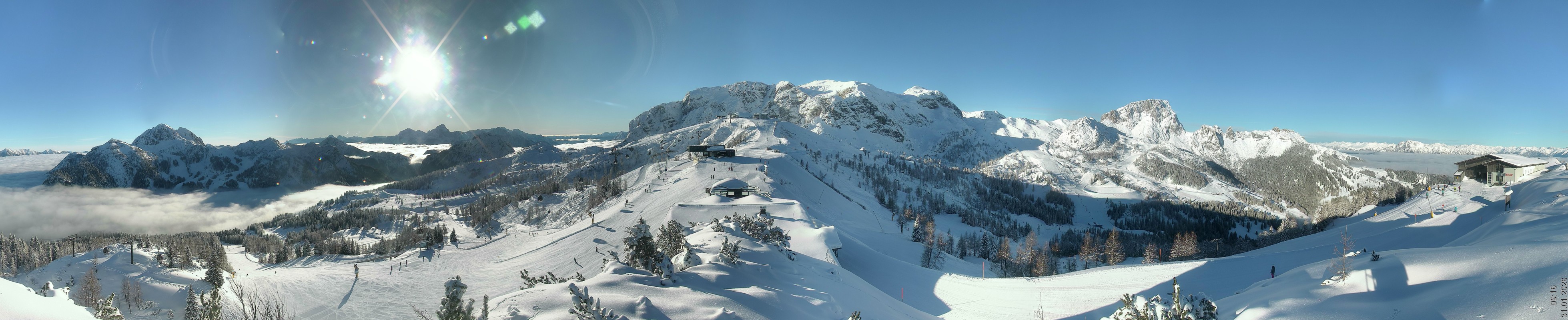 Archiv Foto Webcam Panoramablick Tressdorfer Höhe