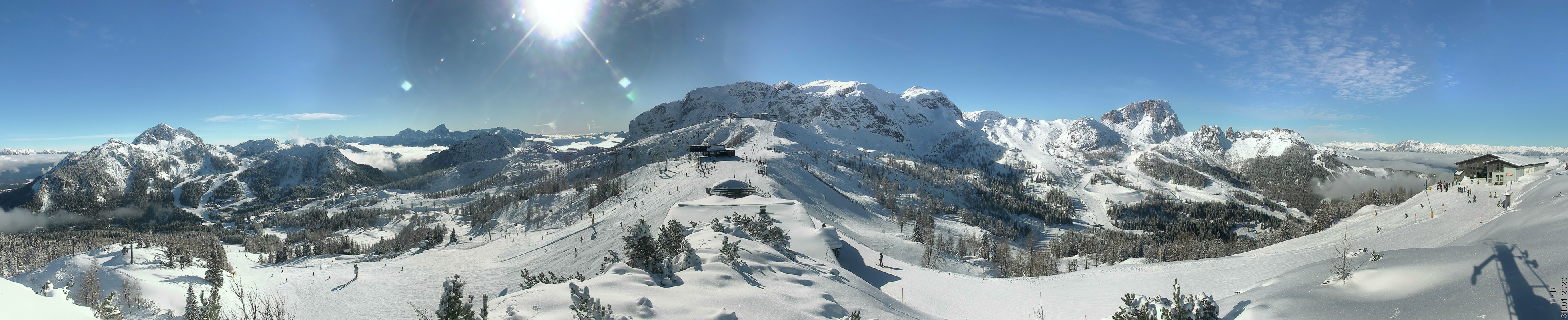 Archiv Foto Webcam Panoramablick Tressdorfer Höhe