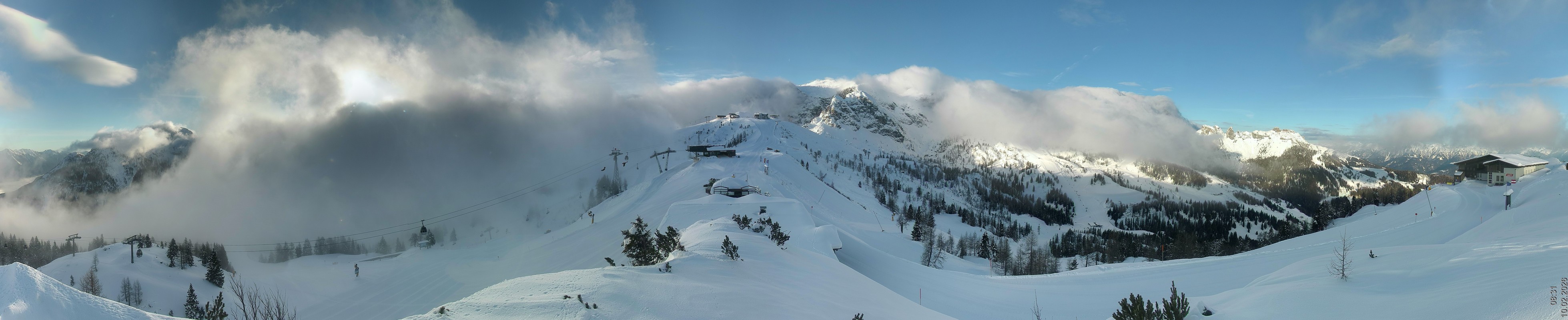 Archiv Foto Webcam Panoramablick Tressdorfer Höhe