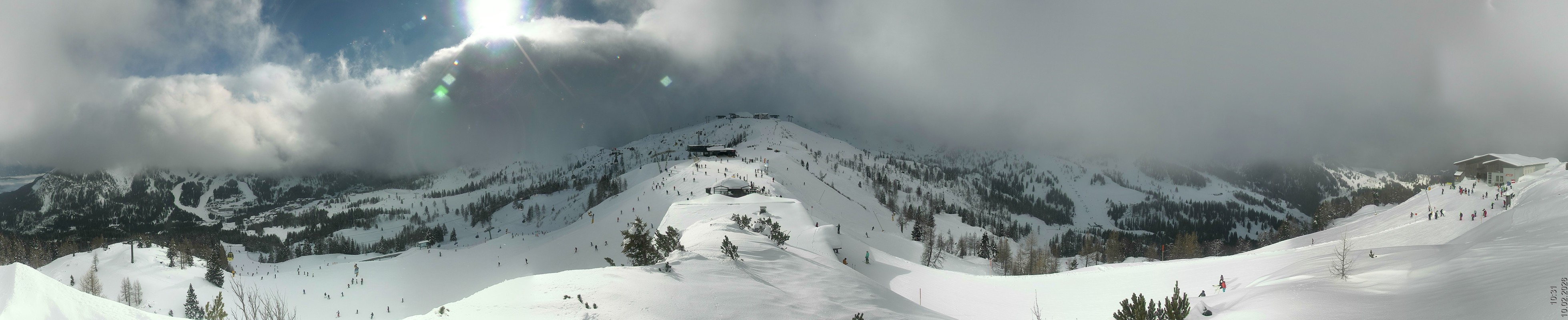 Archiv Foto Webcam Panoramablick Tressdorfer Höhe