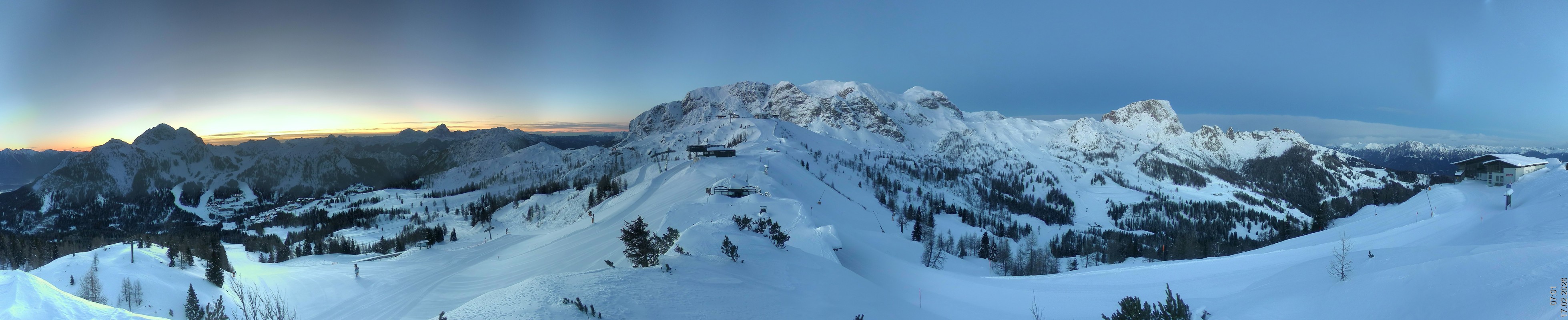 Archiv Foto Webcam Panoramablick Tressdorfer Höhe