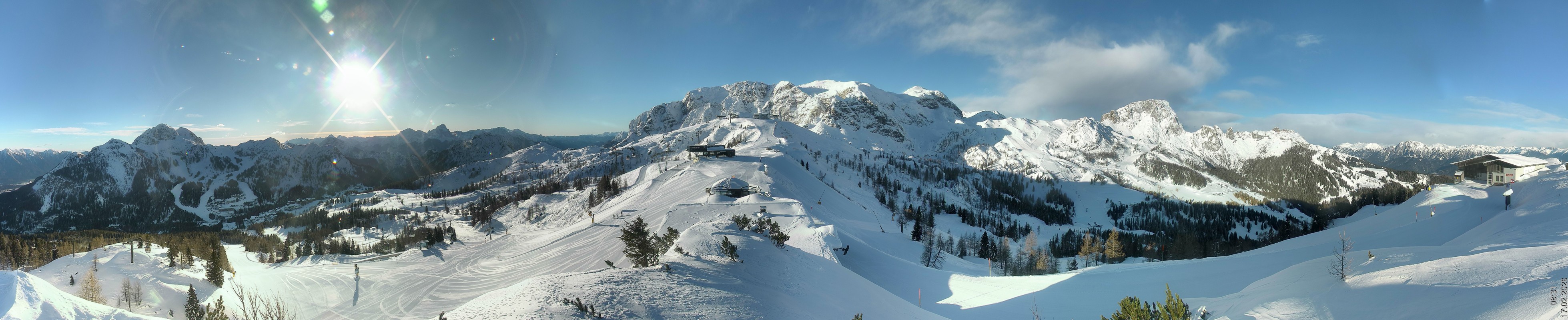 Archiv Foto Webcam Panoramablick Tressdorfer Höhe