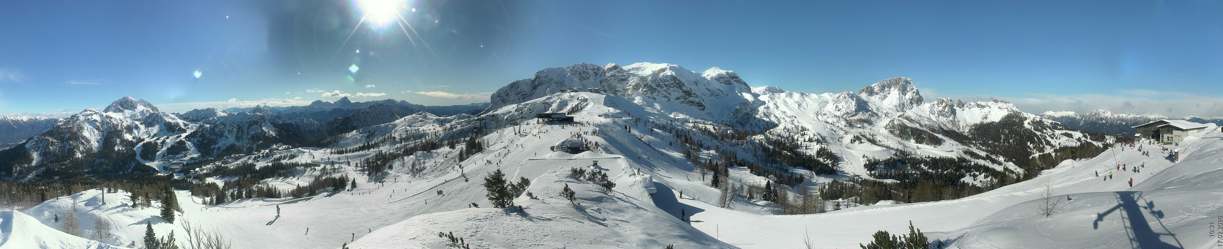 Archiv Foto Webcam Panoramablick Tressdorfer Höhe