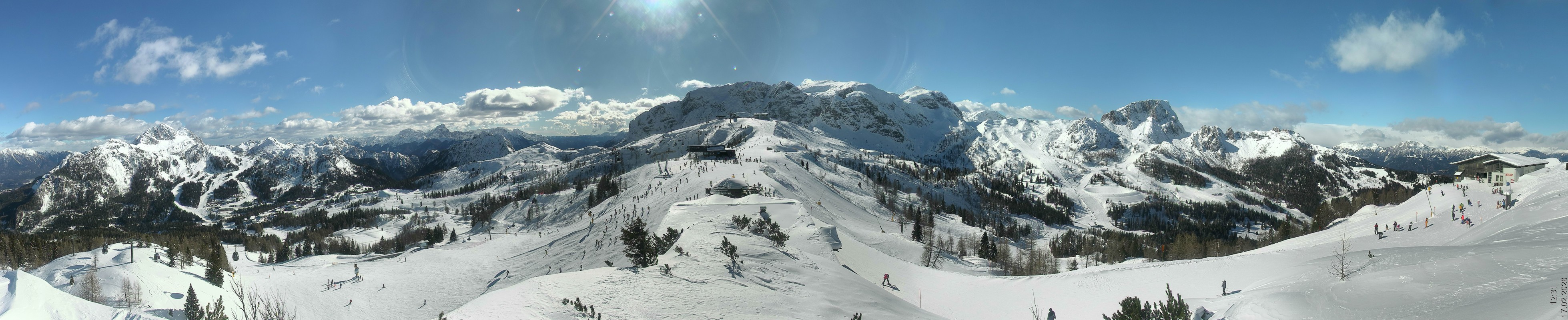 Archiv Foto Webcam Panoramablick Tressdorfer Höhe