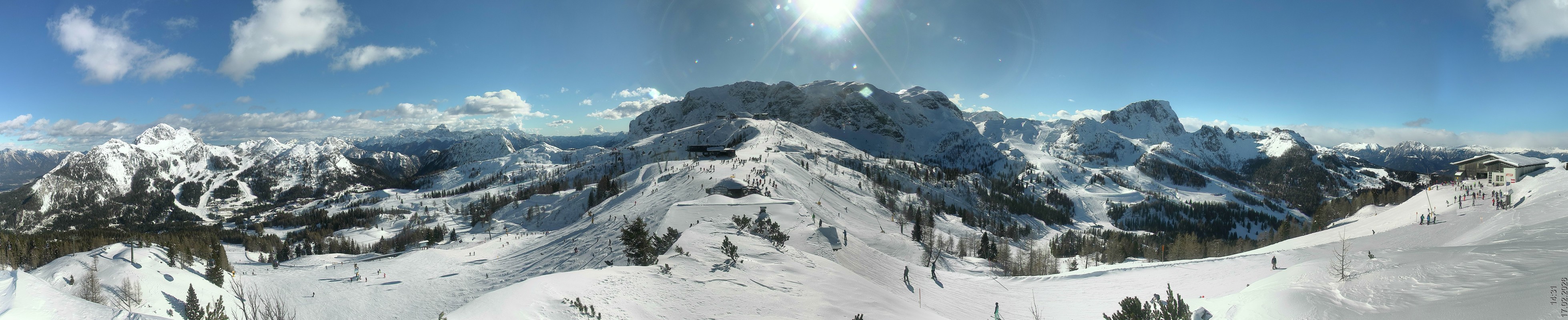 Archiv Foto Webcam Panoramablick Tressdorfer Höhe