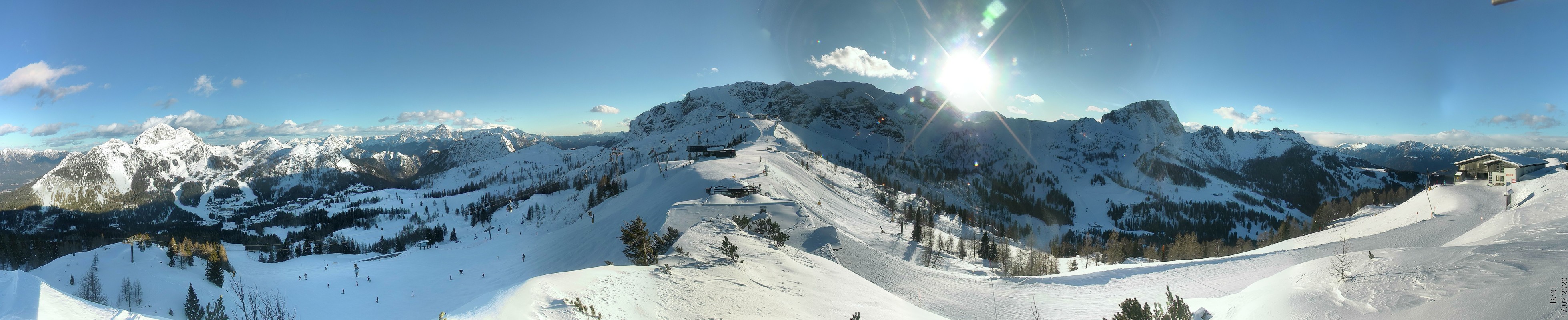 Archiv Foto Webcam Panoramablick Tressdorfer Höhe