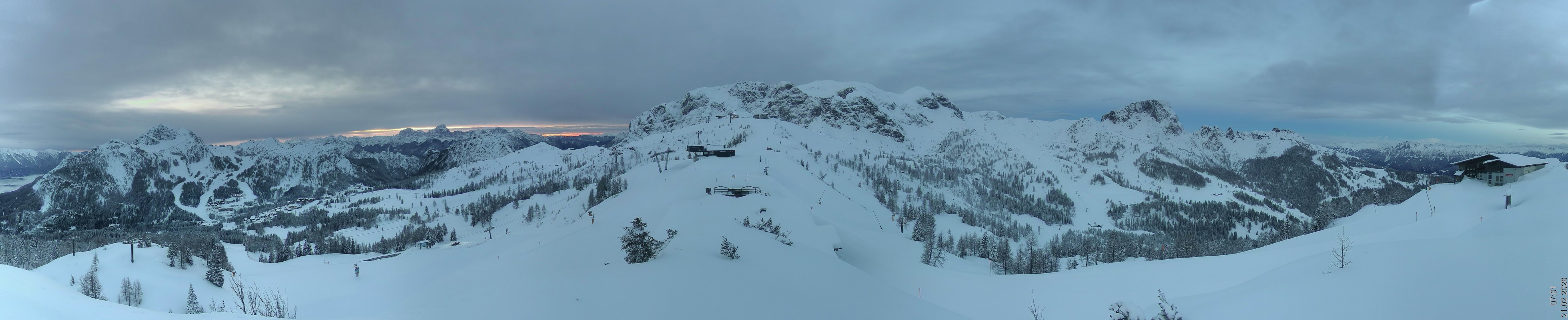 Archiv Foto Webcam Panoramablick Tressdorfer Höhe