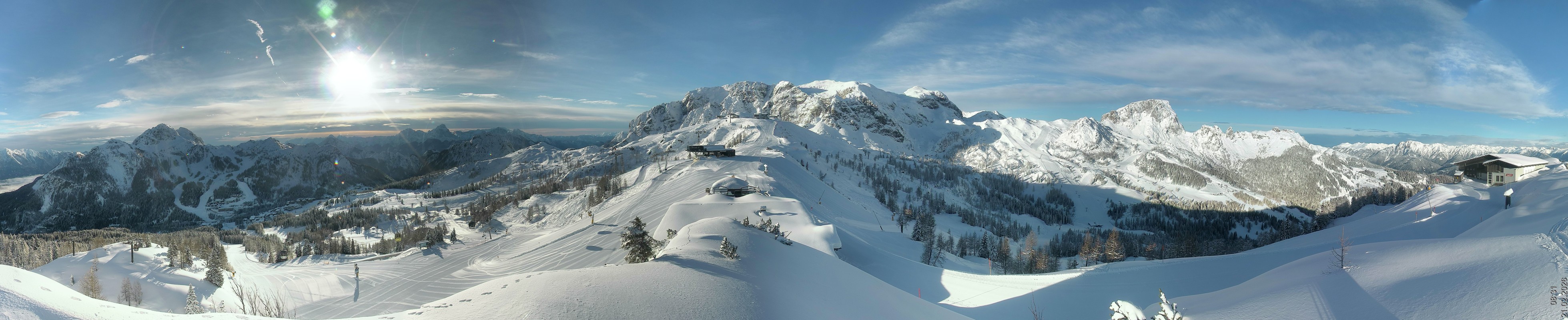 Archiv Foto Webcam Panoramablick Tressdorfer Höhe