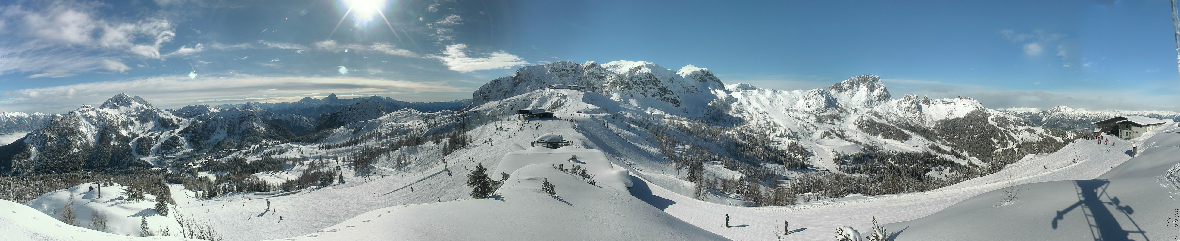Archiv Foto Webcam Panoramablick Tressdorfer Höhe