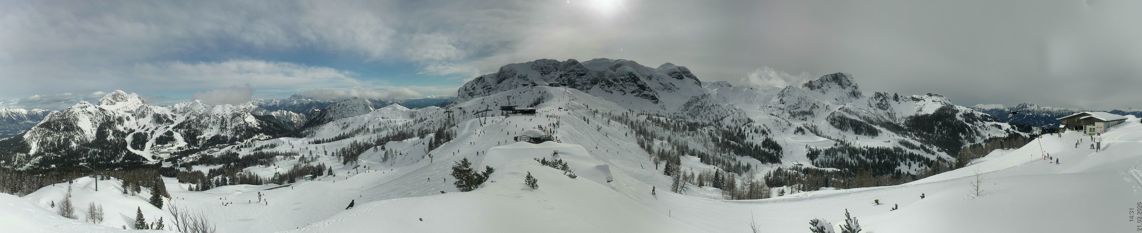 Archiv Foto Webcam Panoramablick Tressdorfer Höhe