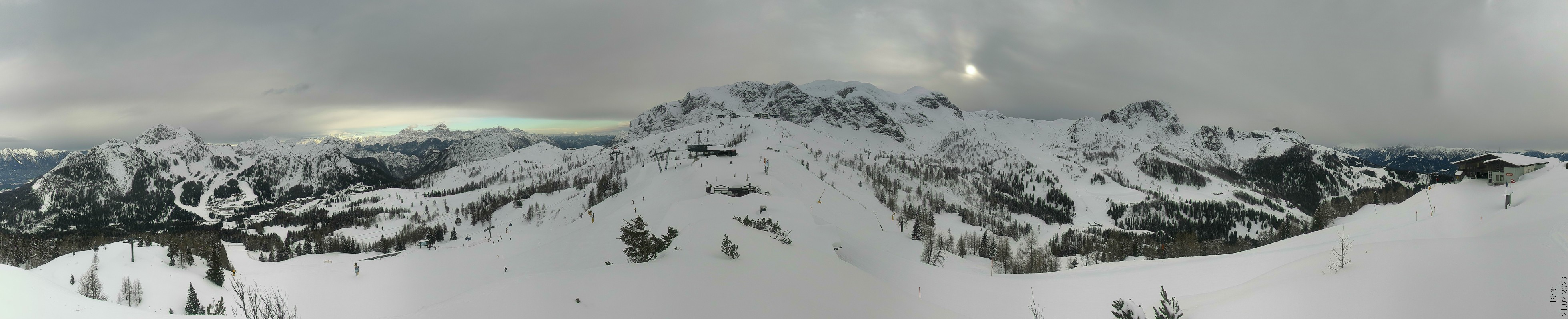 Archiv Foto Webcam Panoramablick Tressdorfer Höhe