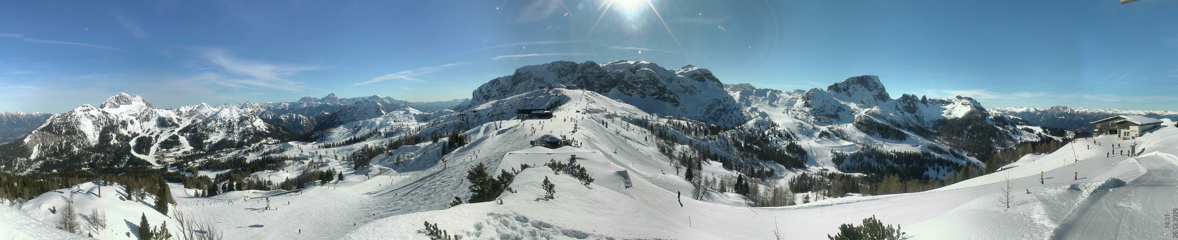 Archived image Webcam Tressdorfer Höhe - Panoramic View