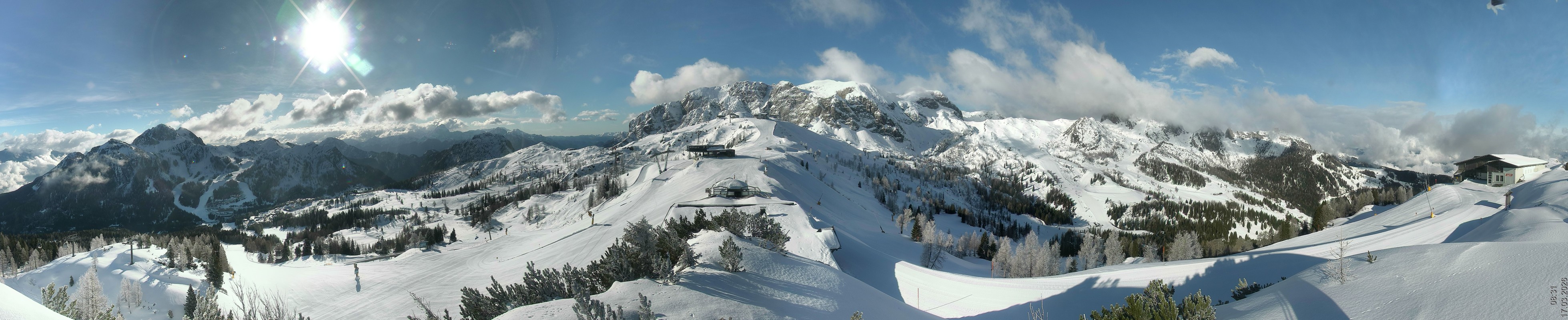 Archiv Foto Webcam Panoramablick Tressdorfer Höhe