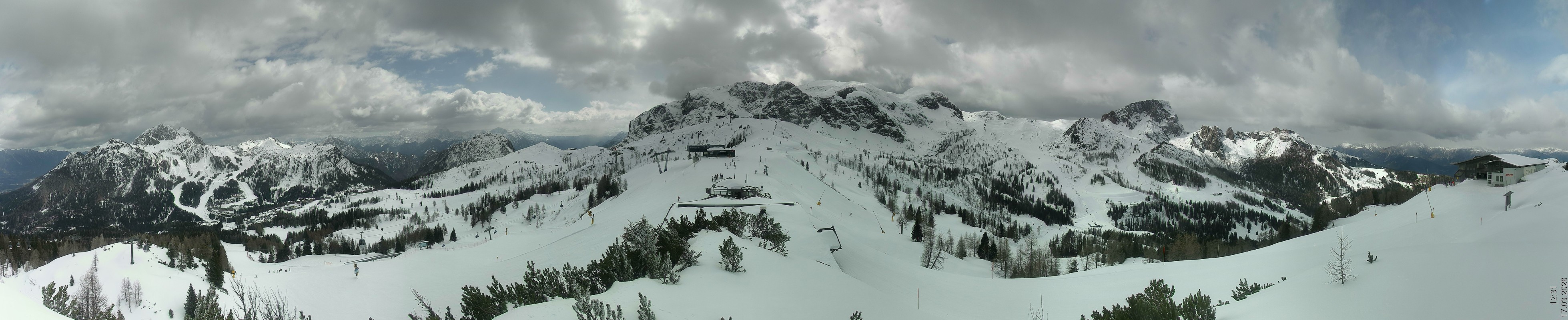 Archived image Webcam Tressdorfer Höhe - Panoramic View