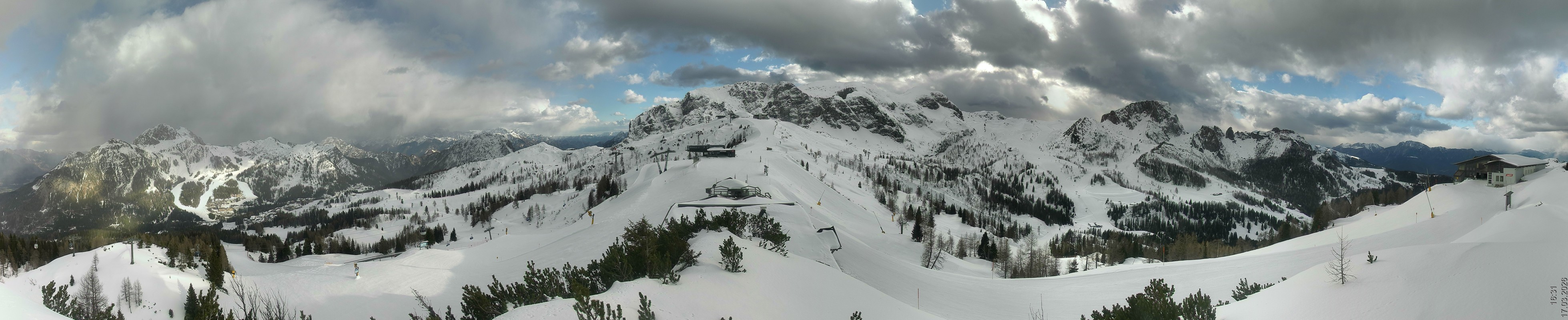 Archiv Foto Webcam Panoramablick Tressdorfer Höhe