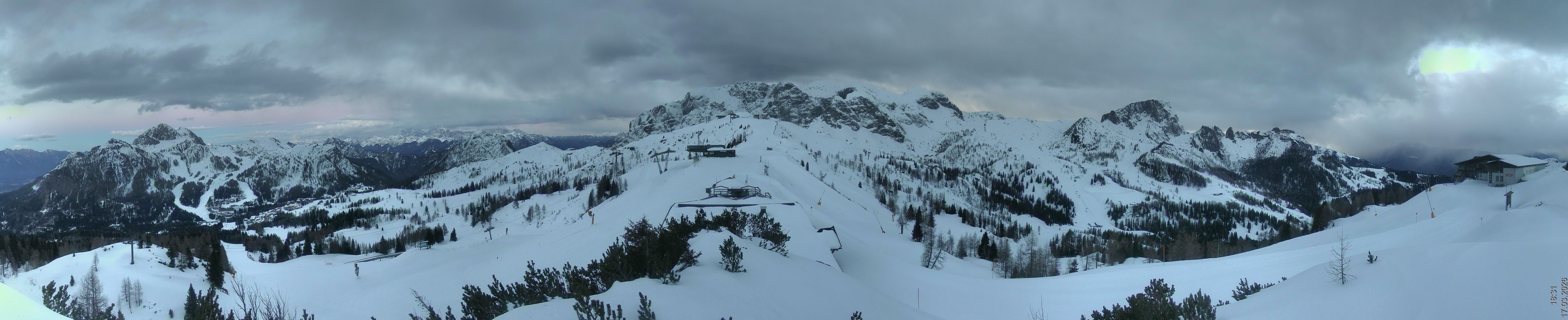 Archiv Foto Webcam Panoramablick Tressdorfer Höhe