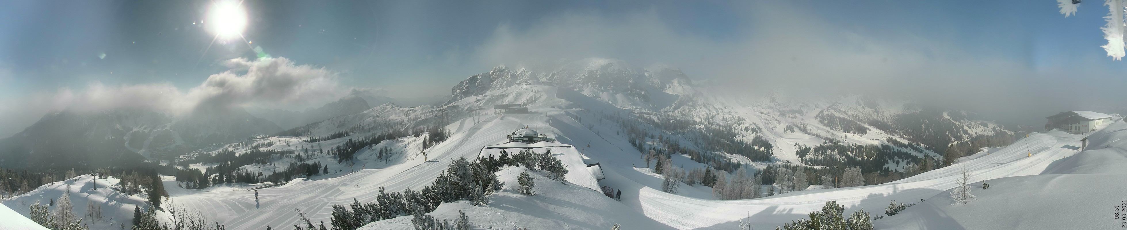 Archiv Foto Webcam Panoramablick Tressdorfer Höhe